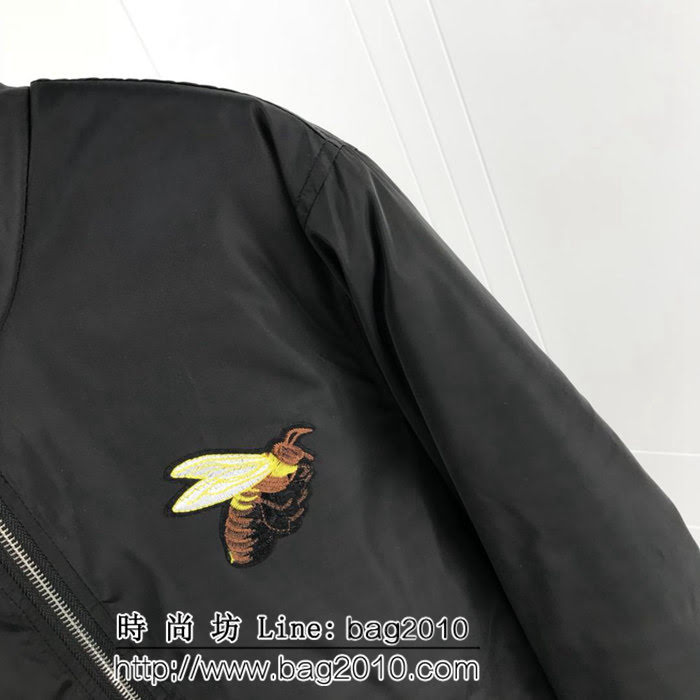 GUCCI古馳 18秋冬新款 小蜜蜂繡花 保暖舒適 男款套裝 ydi1779
